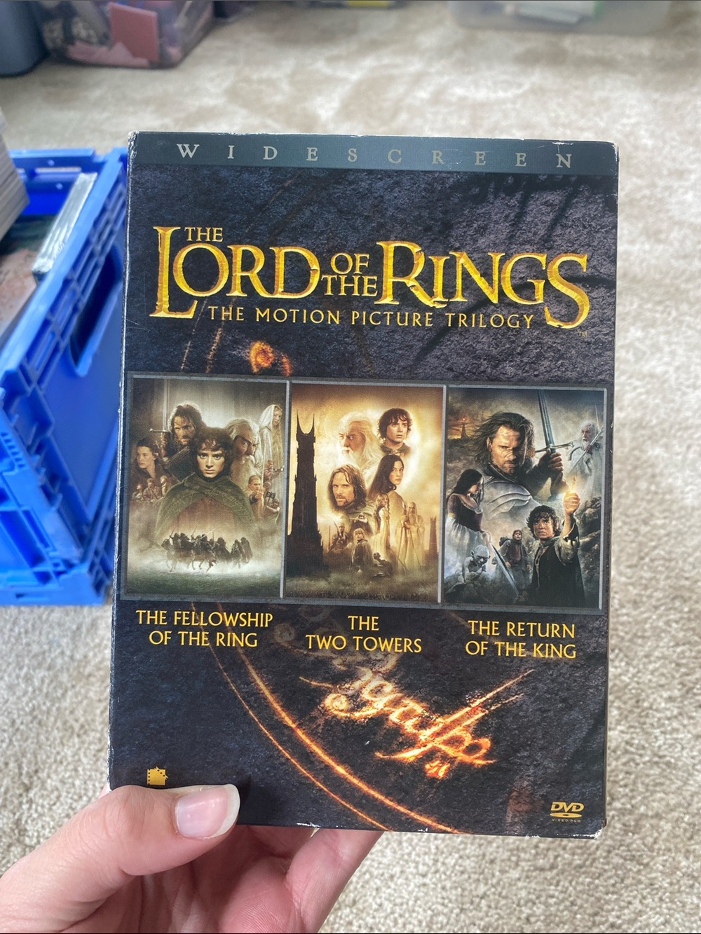 The Lord of the Rings: The Motion Picture Trilogy - Black/Gold DVD Box Set